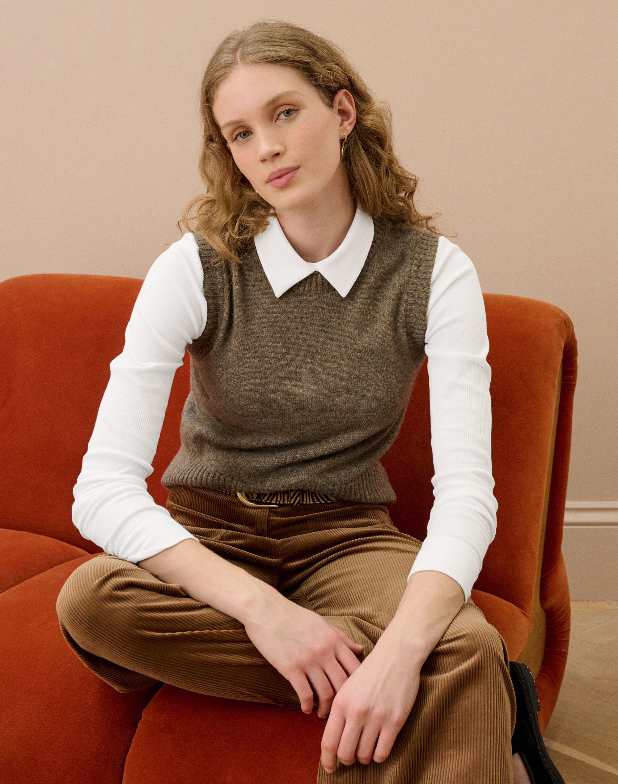 Organic Cotton Ribbed Jersey Shirt