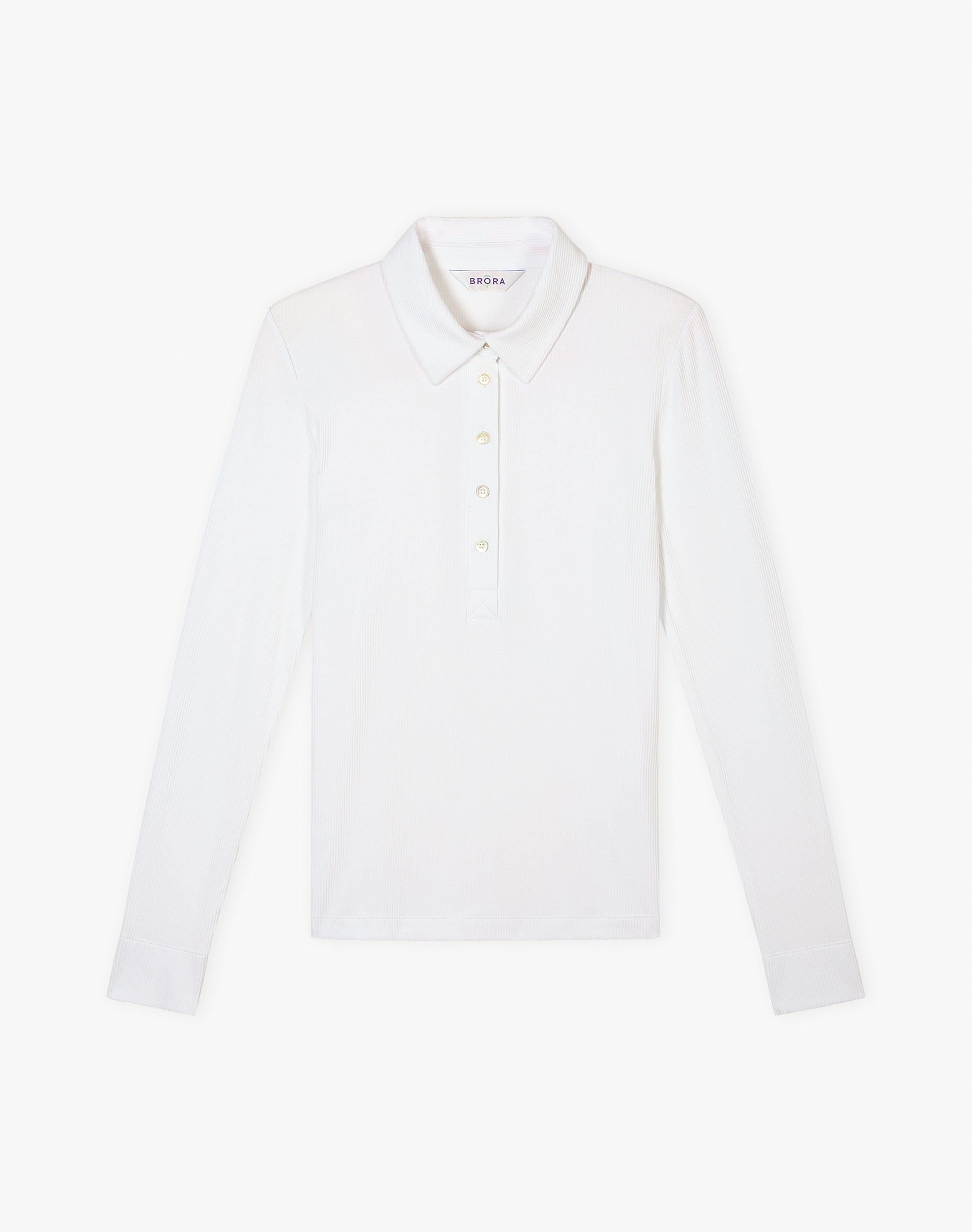Organic Cotton Ribbed Jersey Shirt