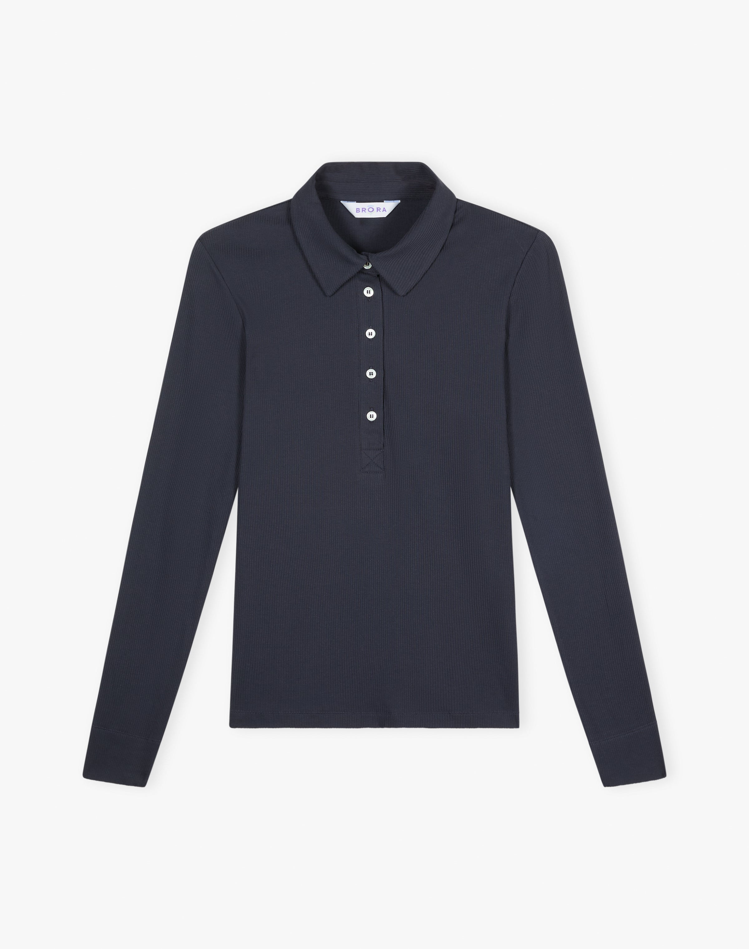 Organic Cotton Ribbed Jersey Shirt