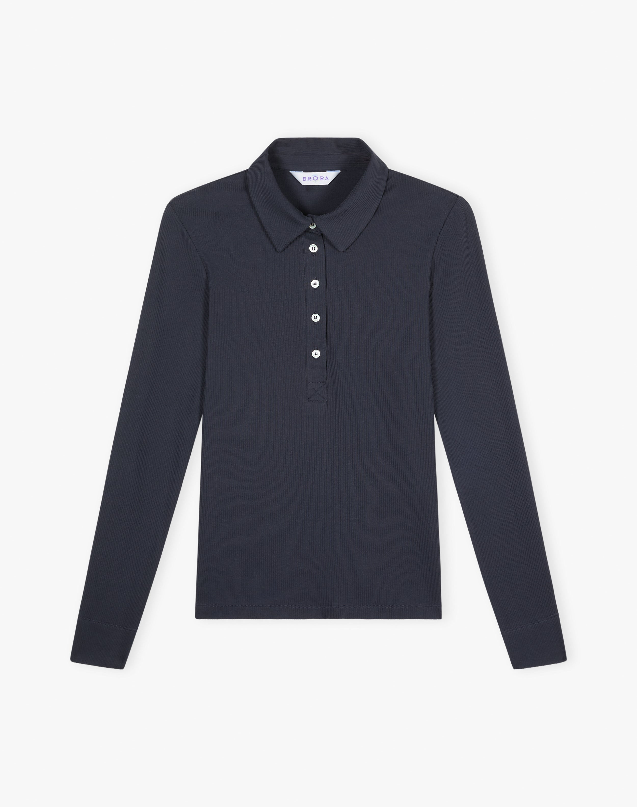Organic Cotton Ribbed Jersey Shirt