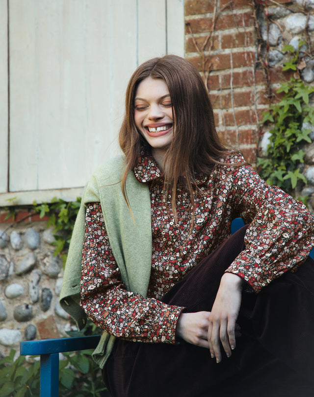 Liberty Print Organic Cotton Blouse