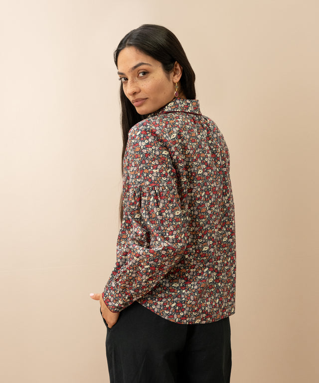Liberty Print Organic Cotton Blouse