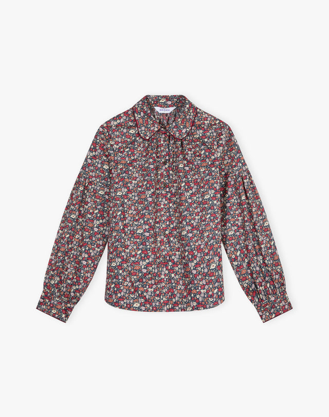 Liberty Print Organic Cotton Blouse