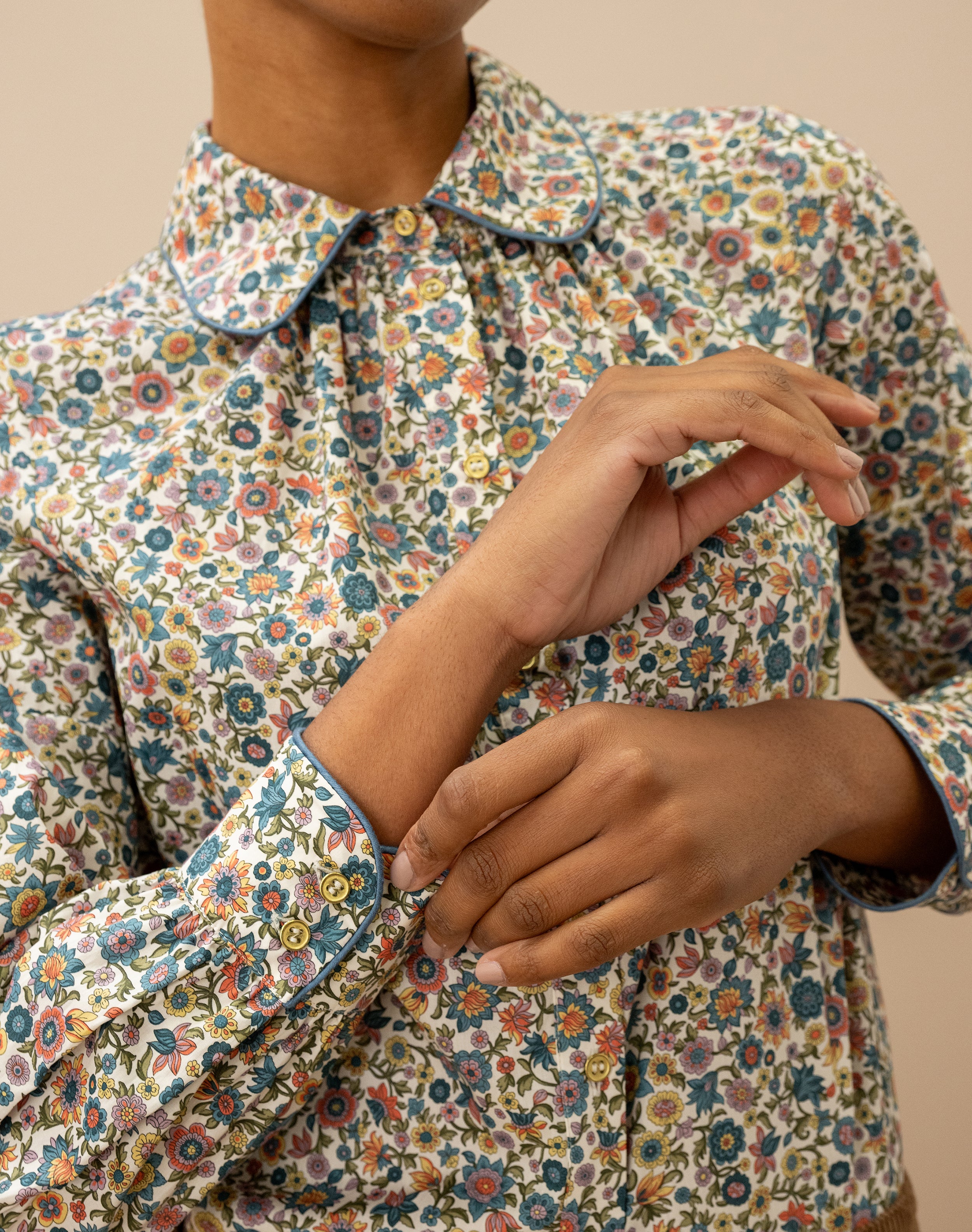 Liberty Print Organic Cotton Blouse