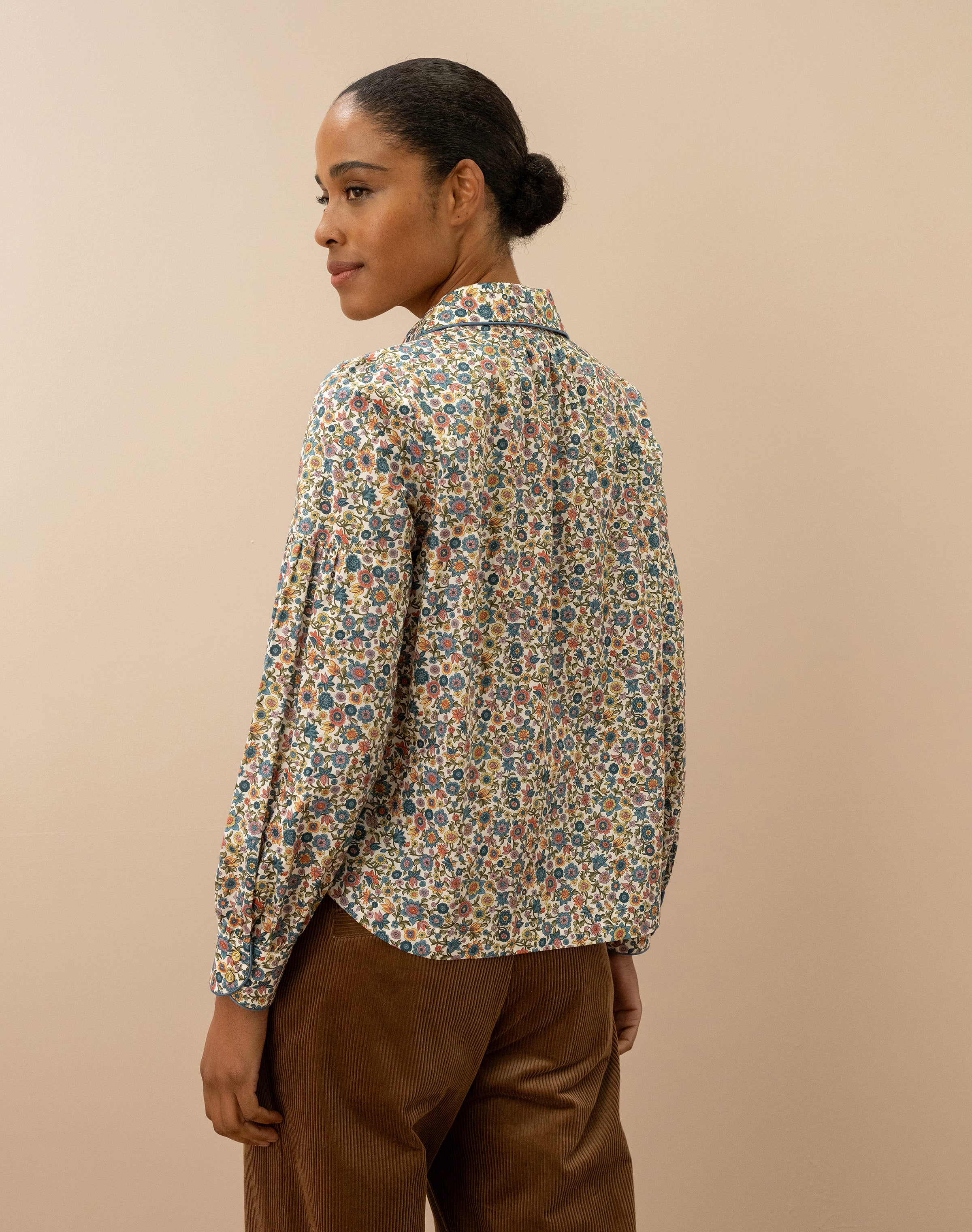 Liberty Print Organic Cotton Blouse
