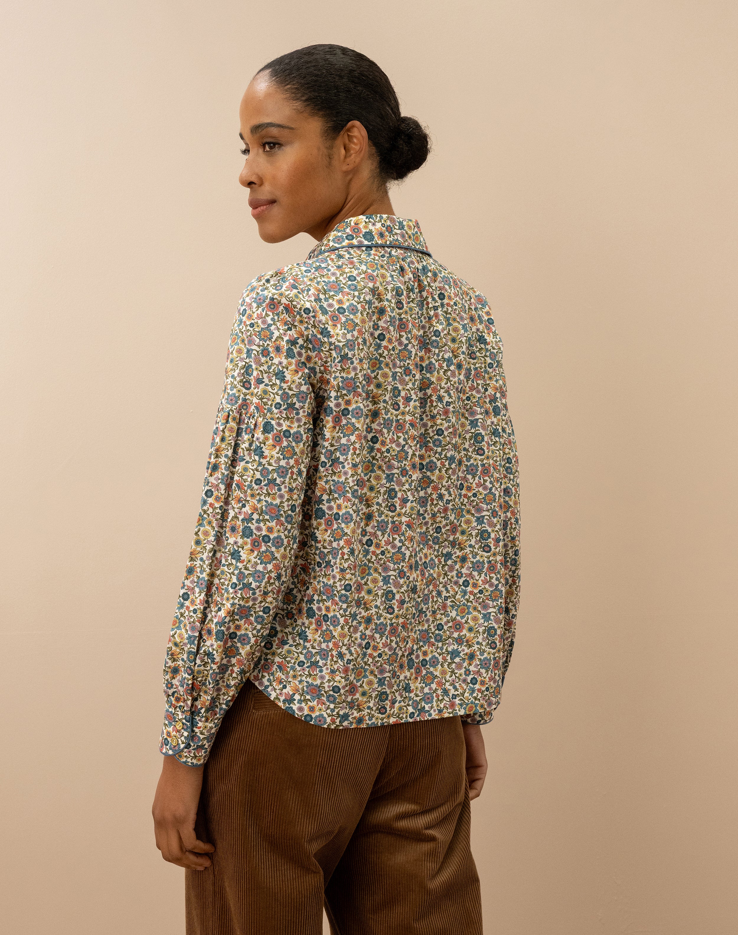 Liberty Print Organic Cotton Blouse