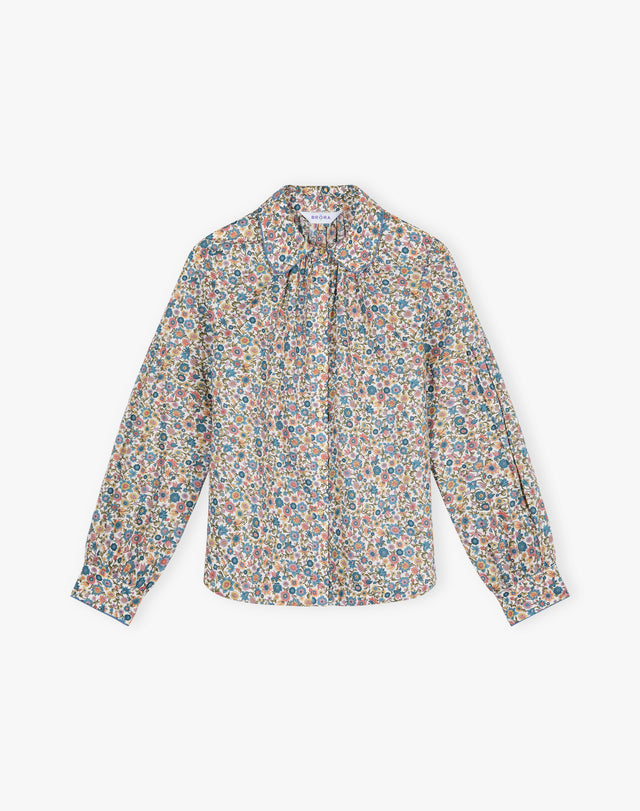 Liberty Print Organic Cotton Blouse