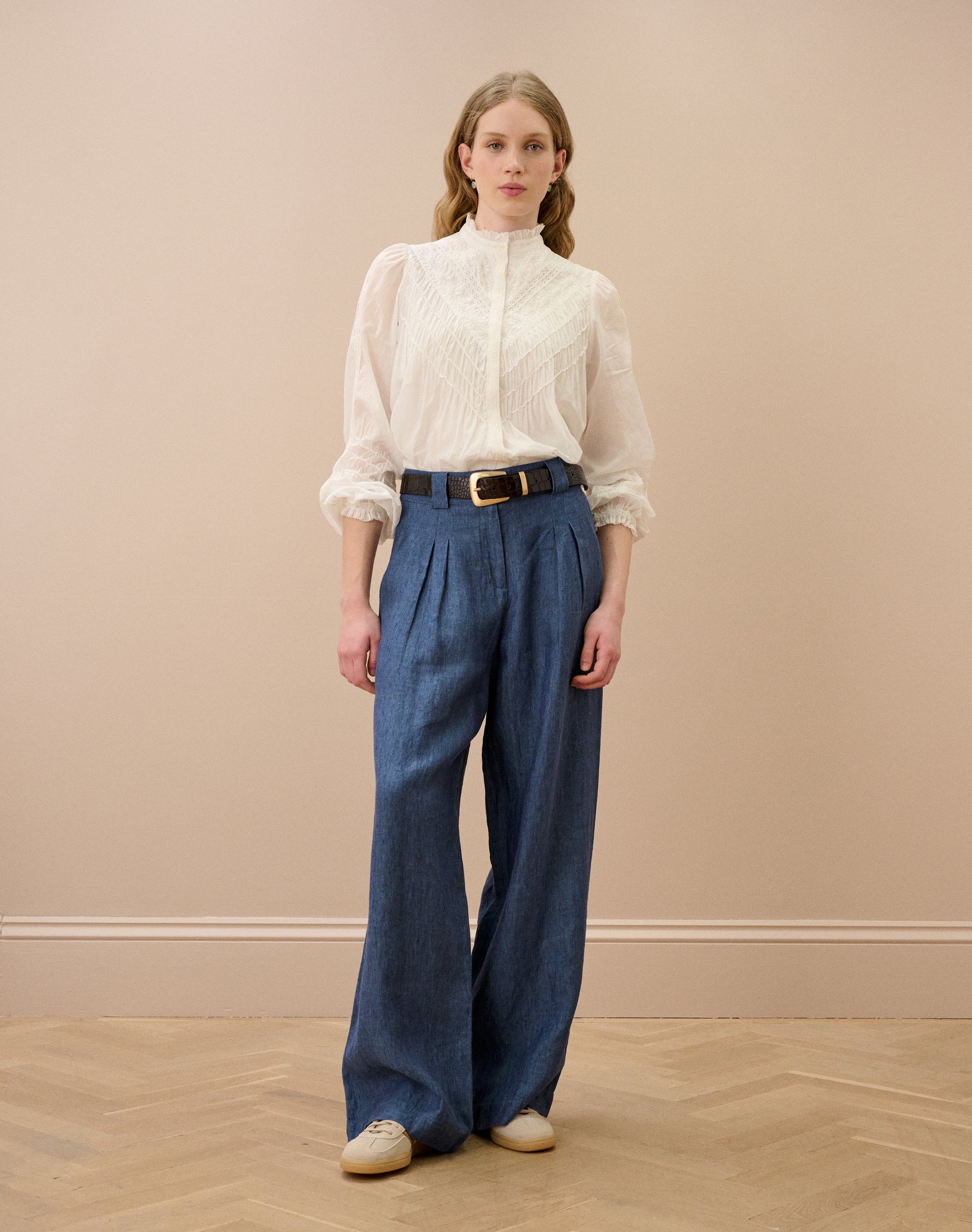 Organic Cotton Embroidered Shirt