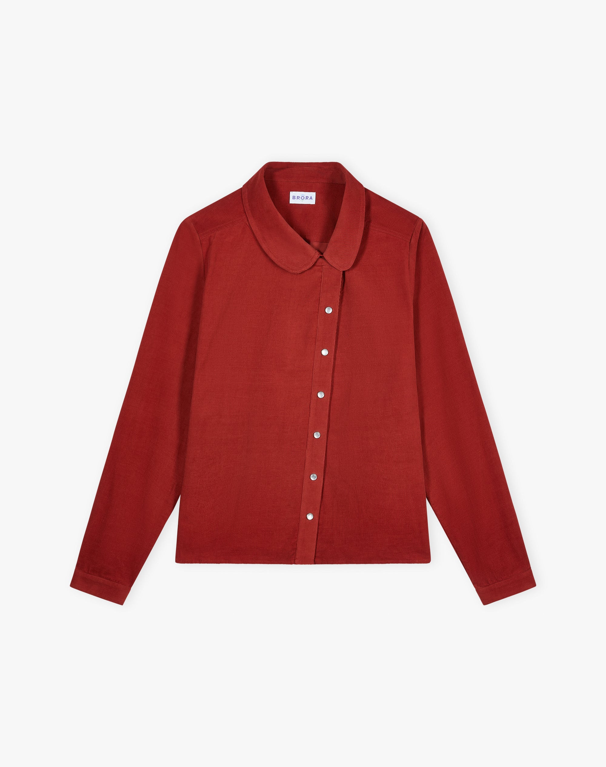 Needlecord Asymmetric Shirt