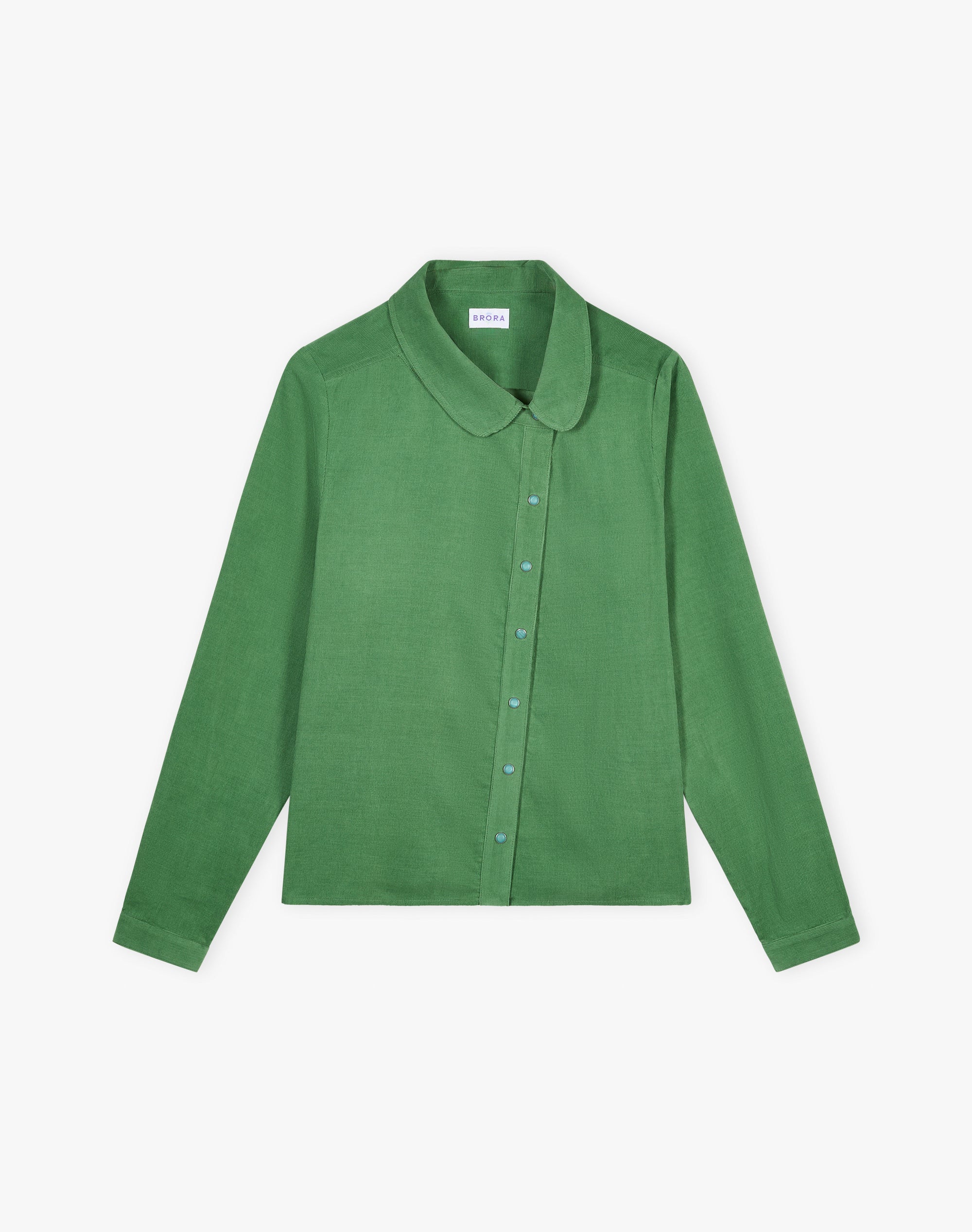 Needlecord Asymmetric Shirt