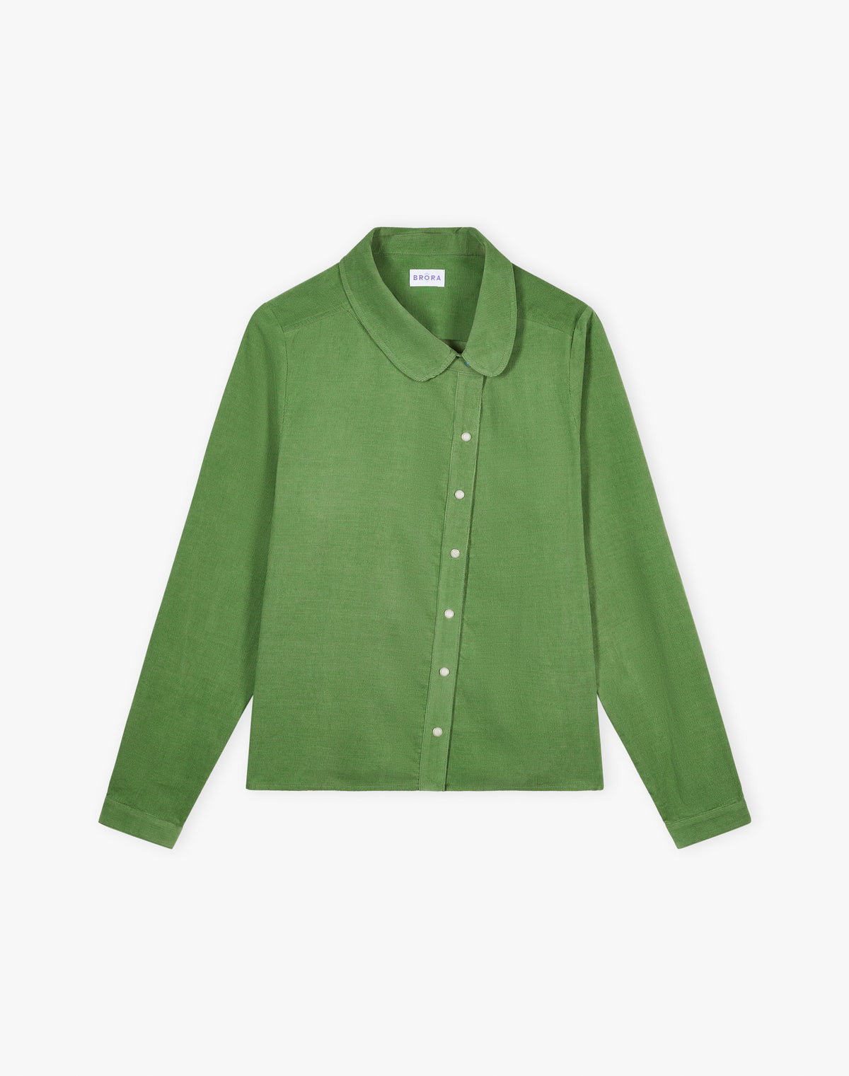 Needlecord Asymmetric Shirt