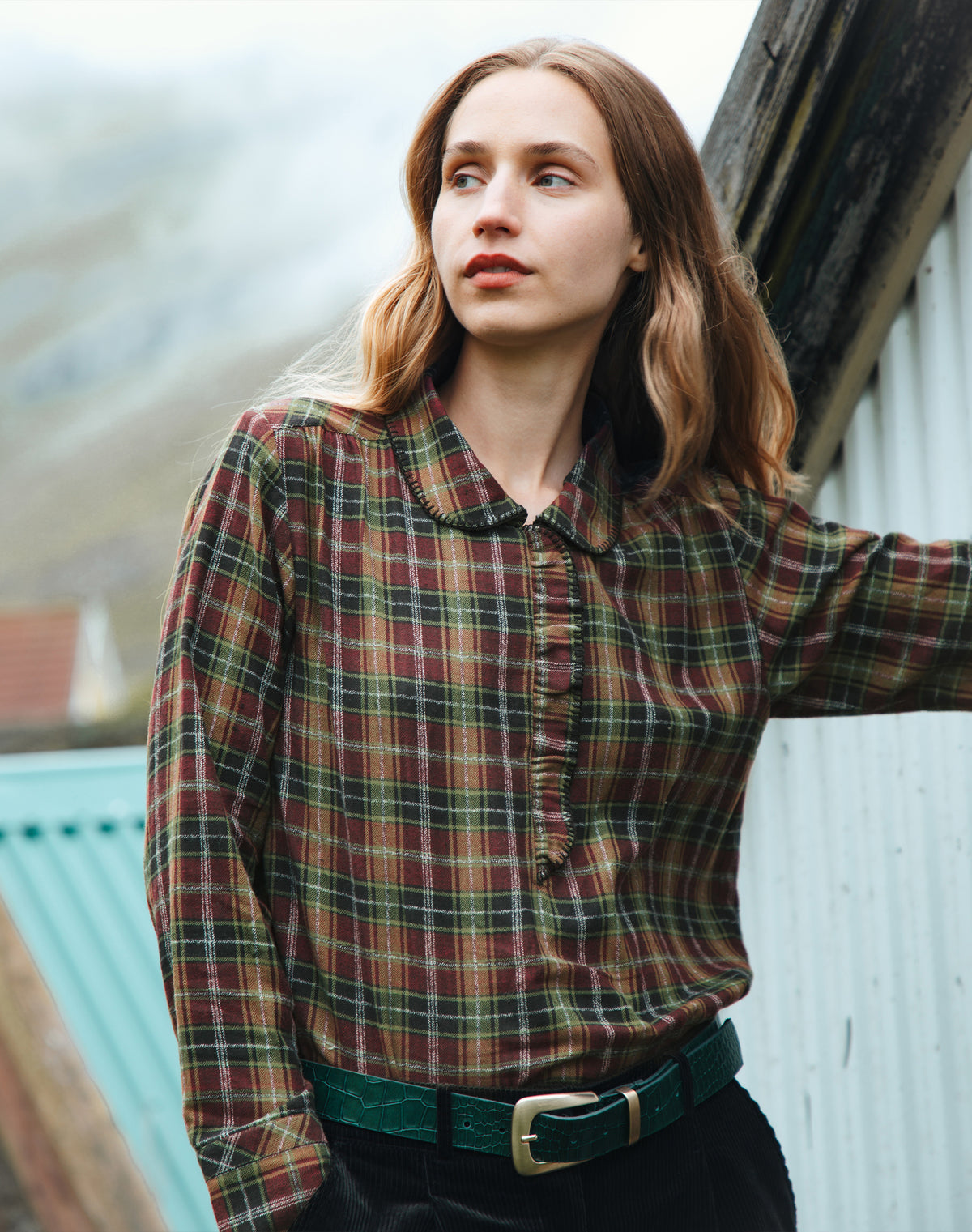 Brushed Cotton Check Shirt