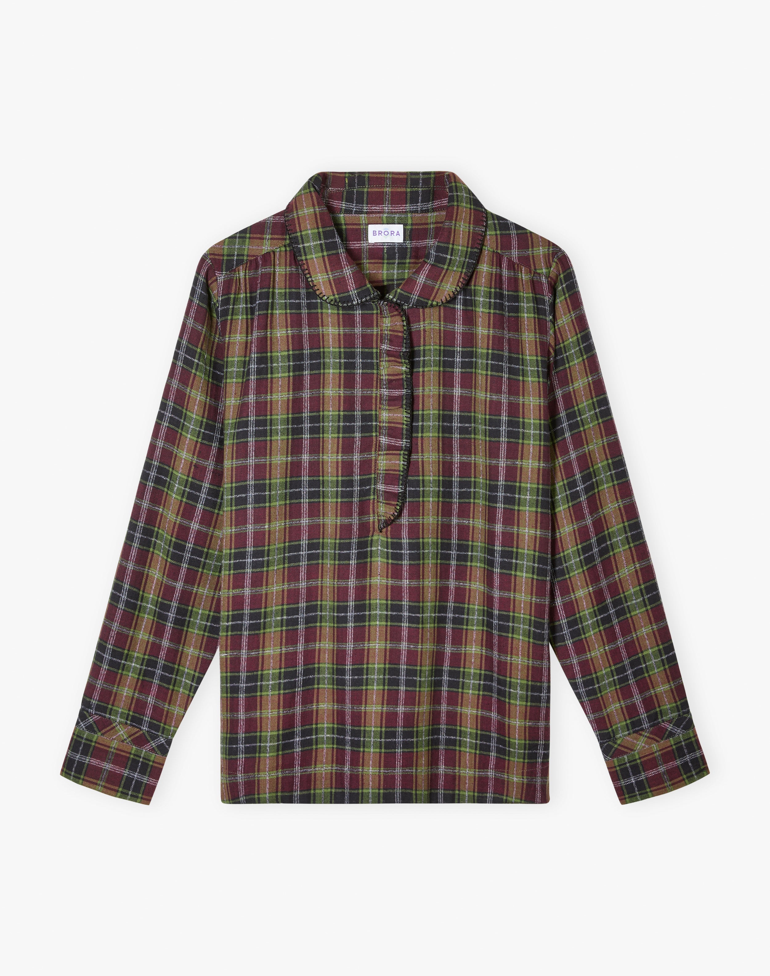 Brushed Cotton Check Shirt