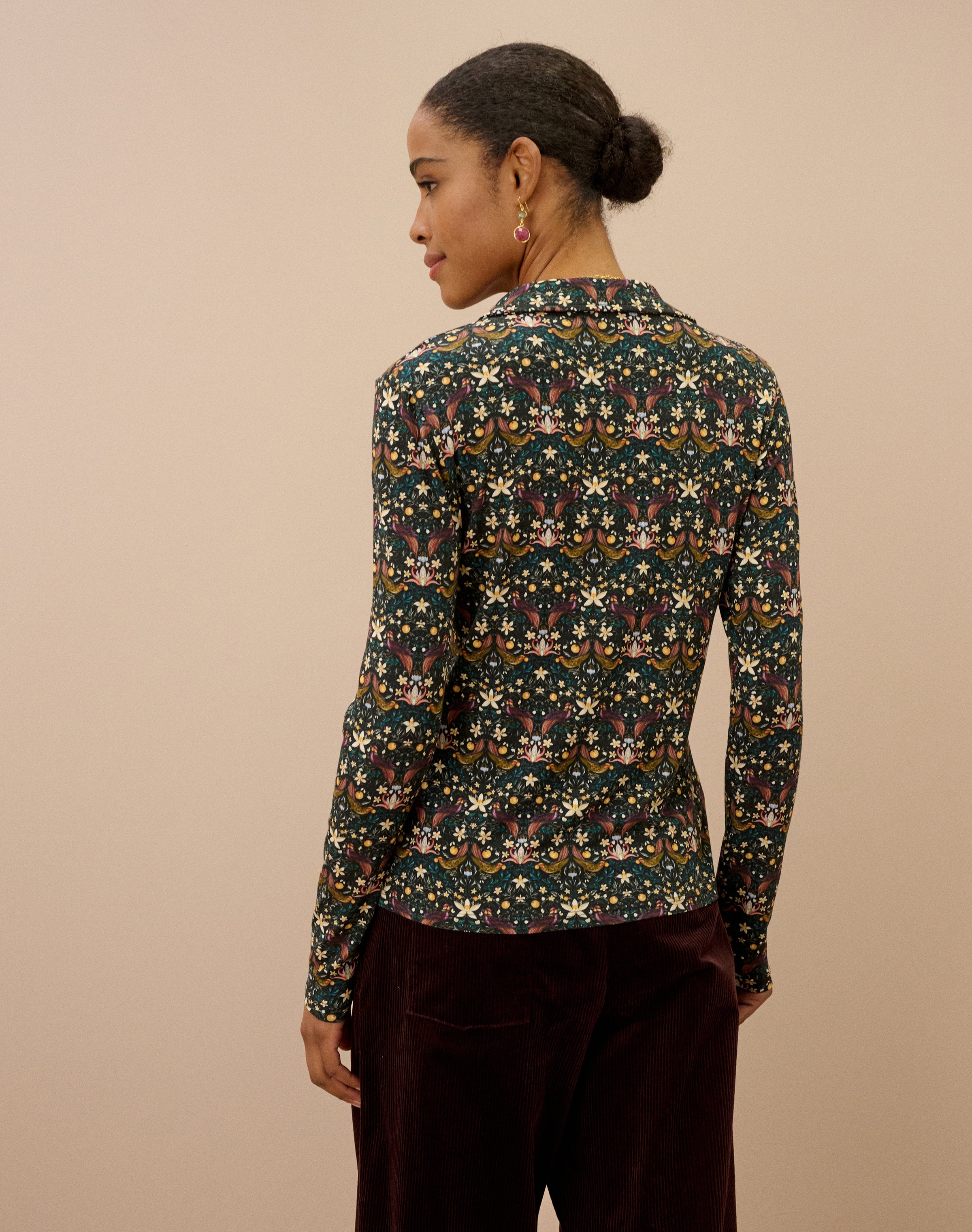 Liberty Print Jersey Shirt