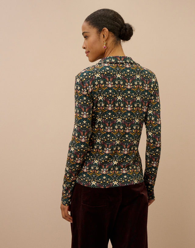 Liberty Print Jersey Shirt