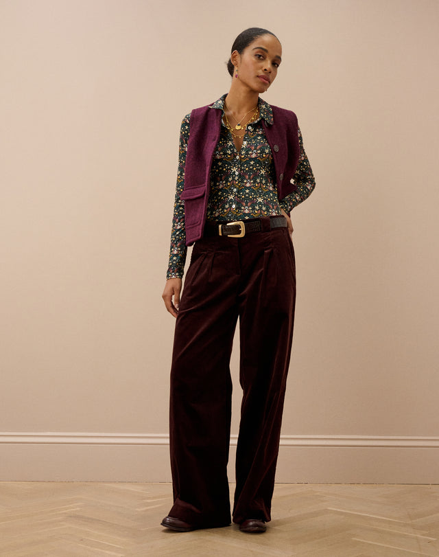 Liberty Print Jersey Shirt
