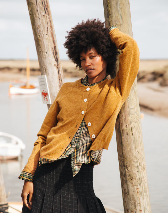 Brushed Cotton Check Pie Crust Shirt