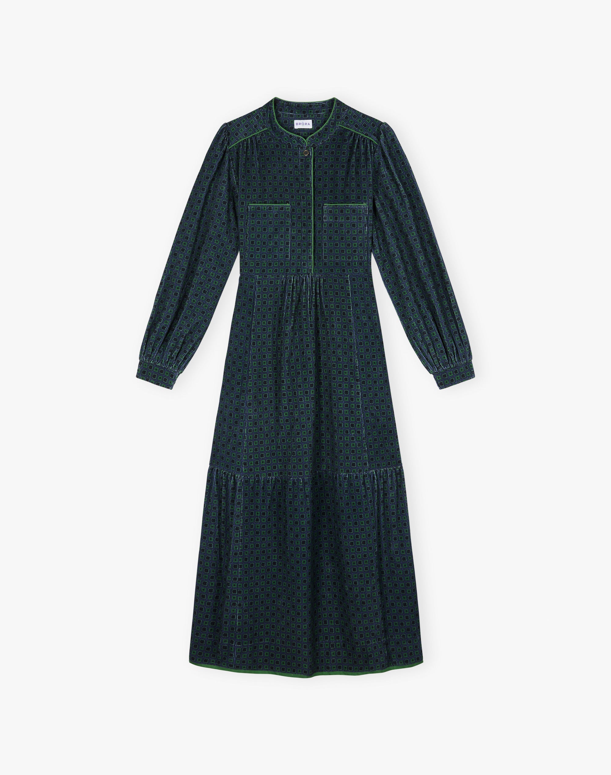 Organic Corduroy Shirt Dress