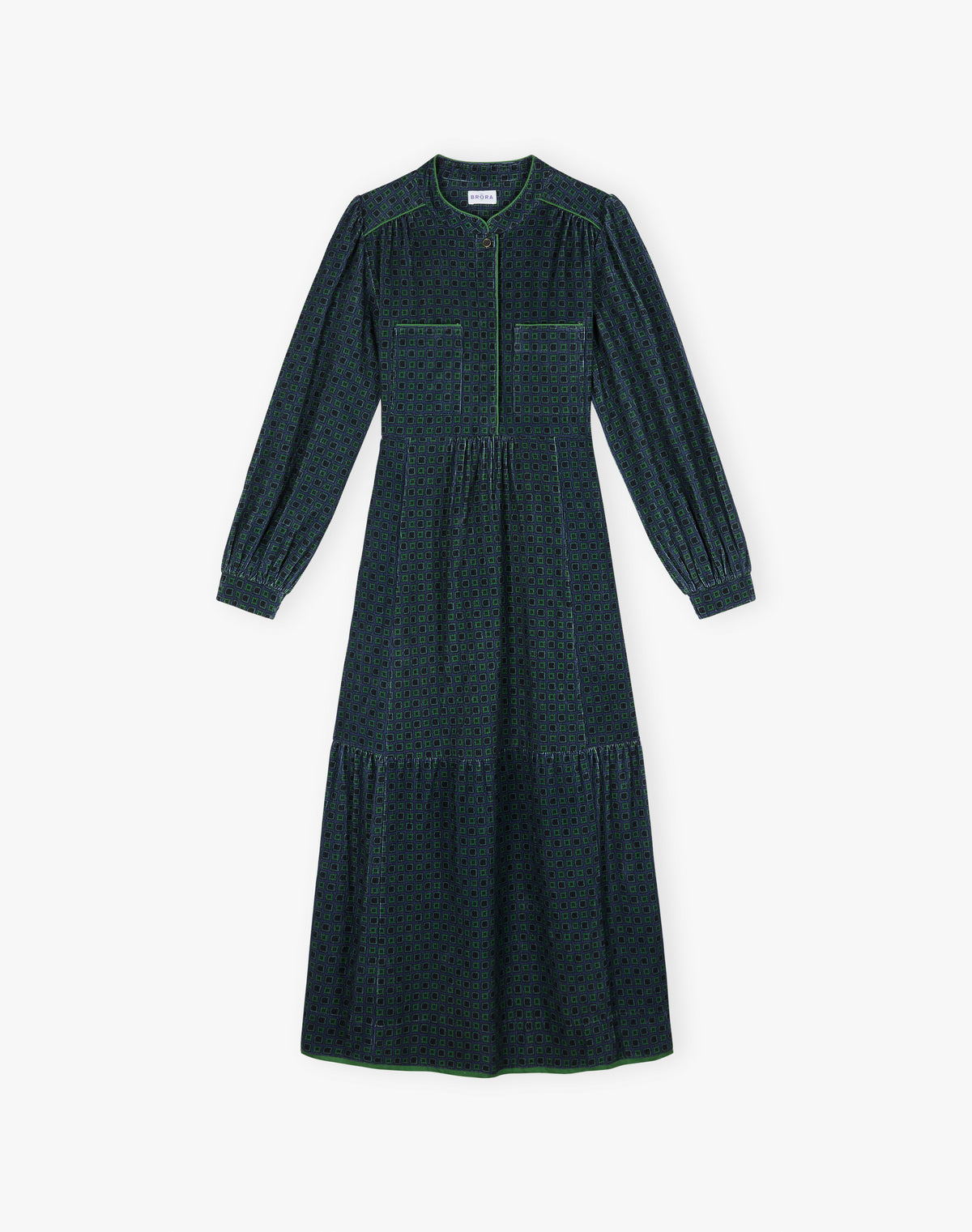 Organic Corduroy Shirt Dress