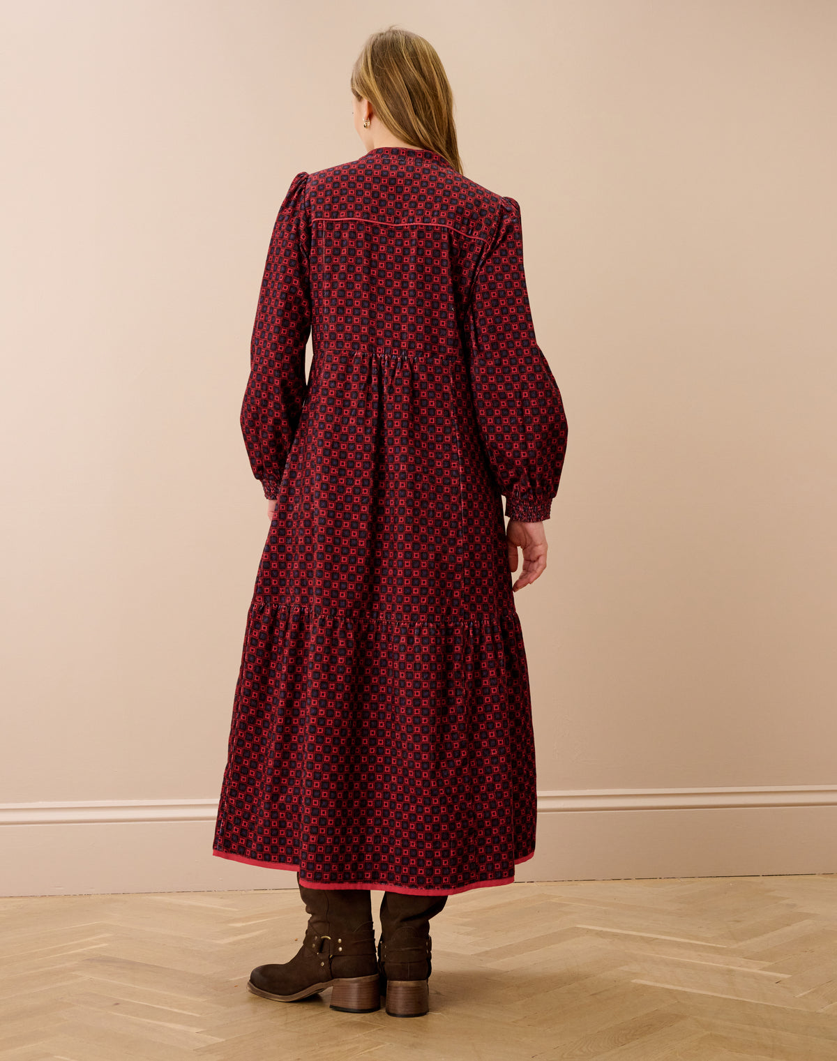 Organic Corduroy Shirt Dress