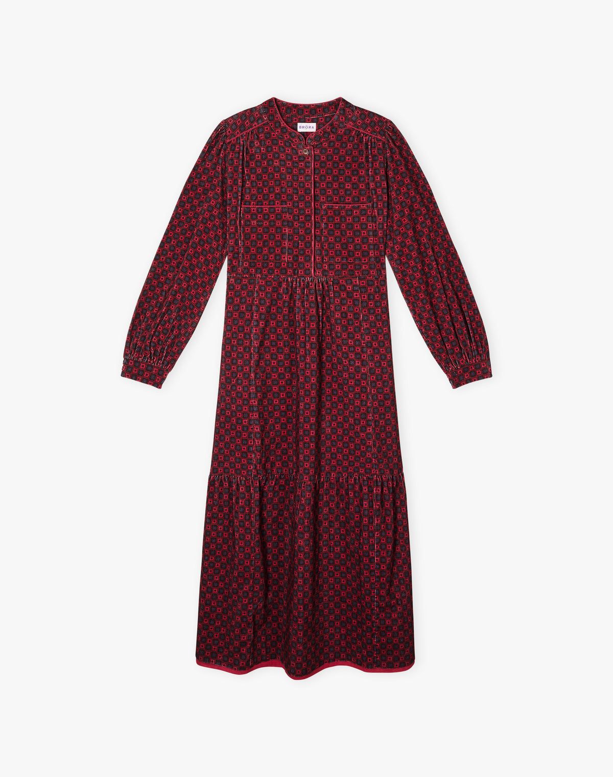 Organic Corduroy Shirt Dress