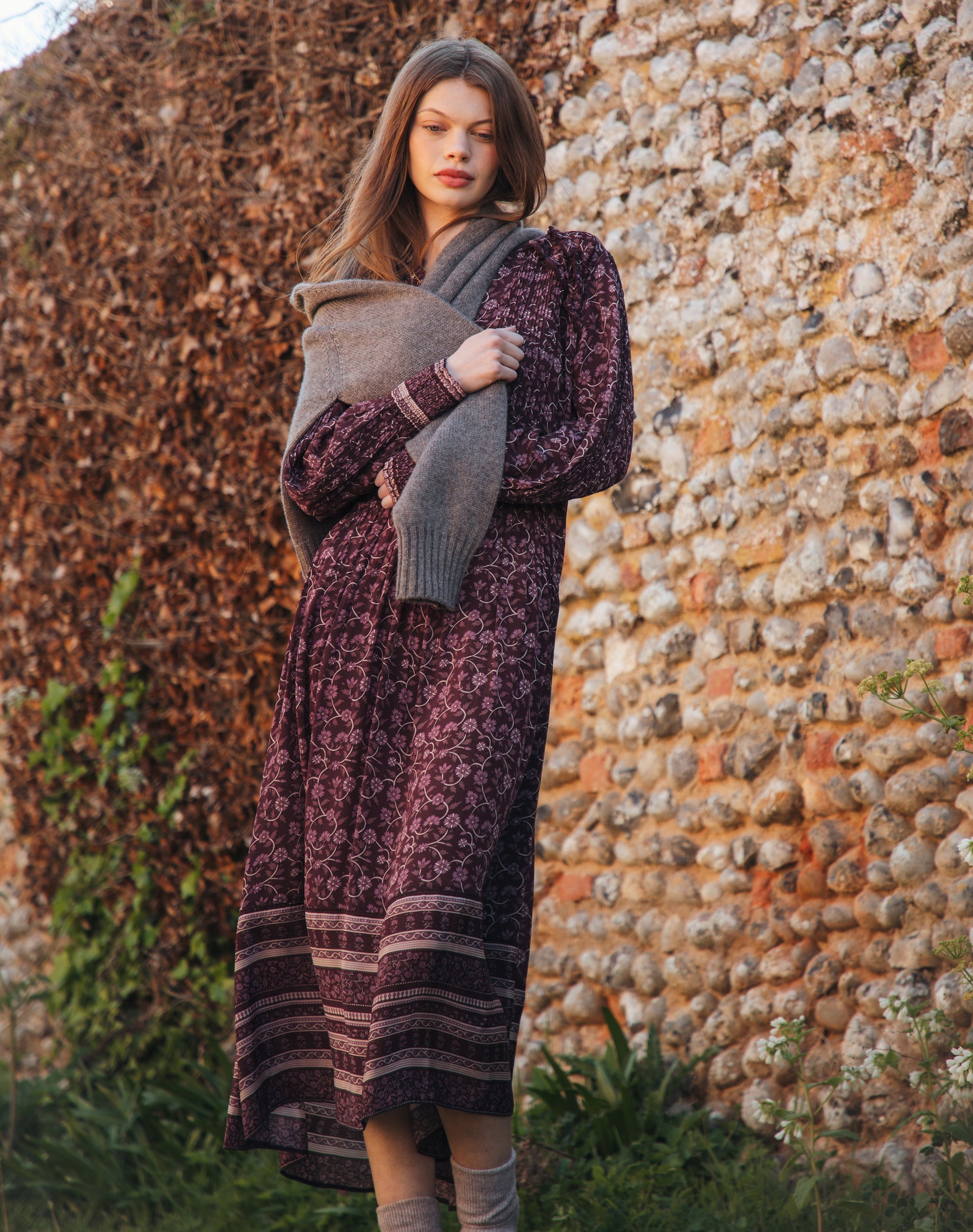 Patchwork Print Dress