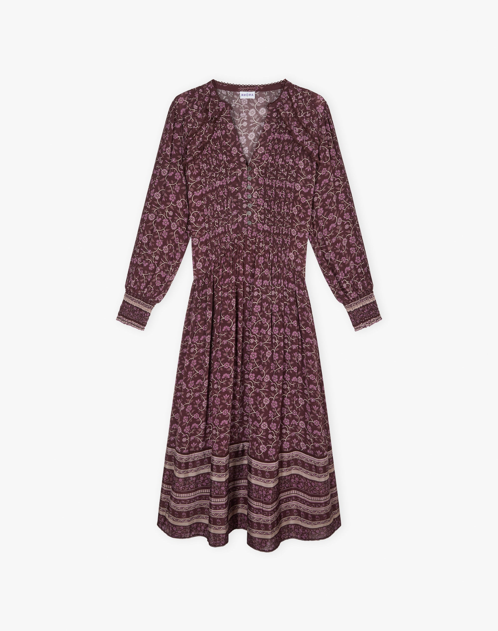 Patchwork Print Dress