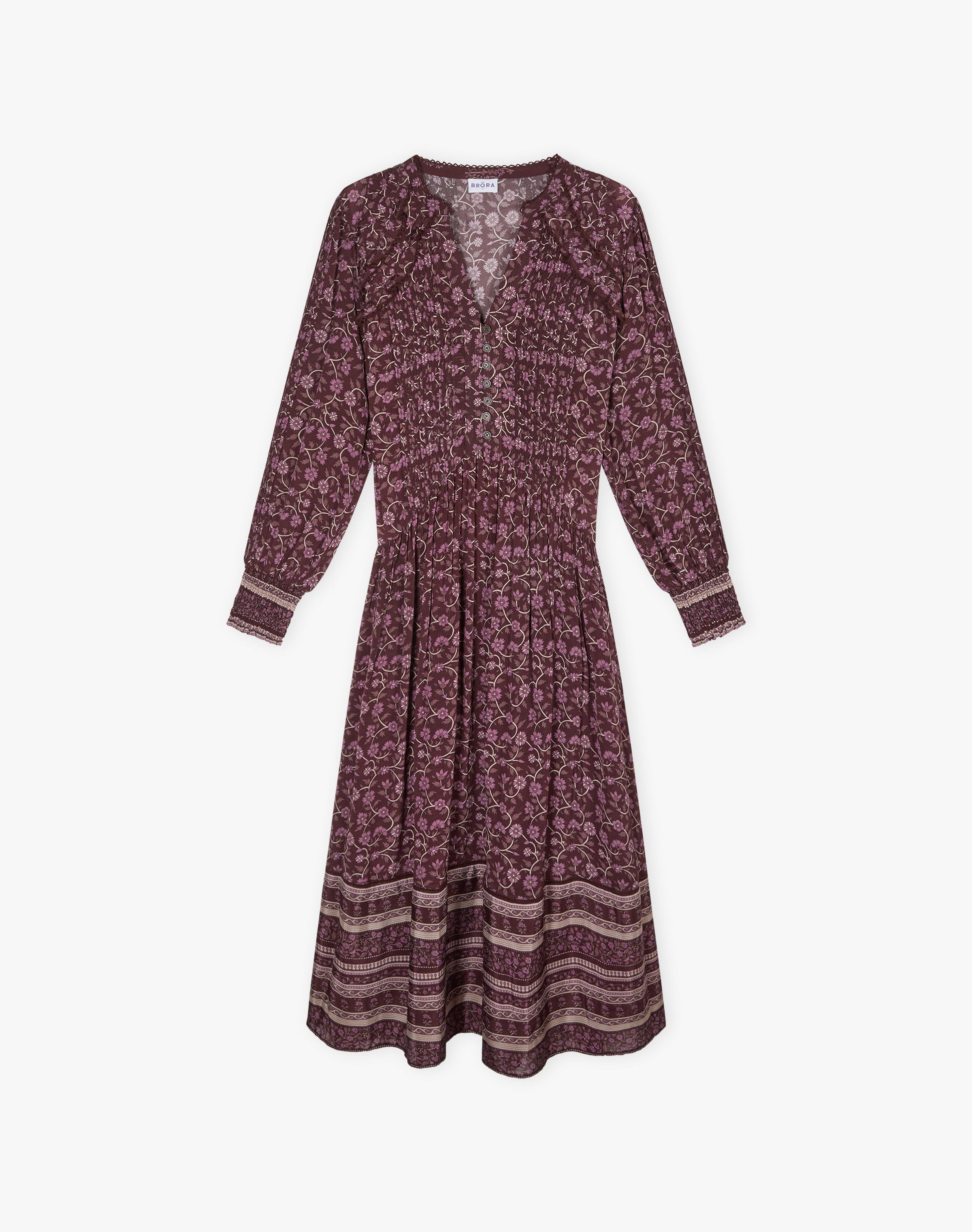 Patchwork Print Dress