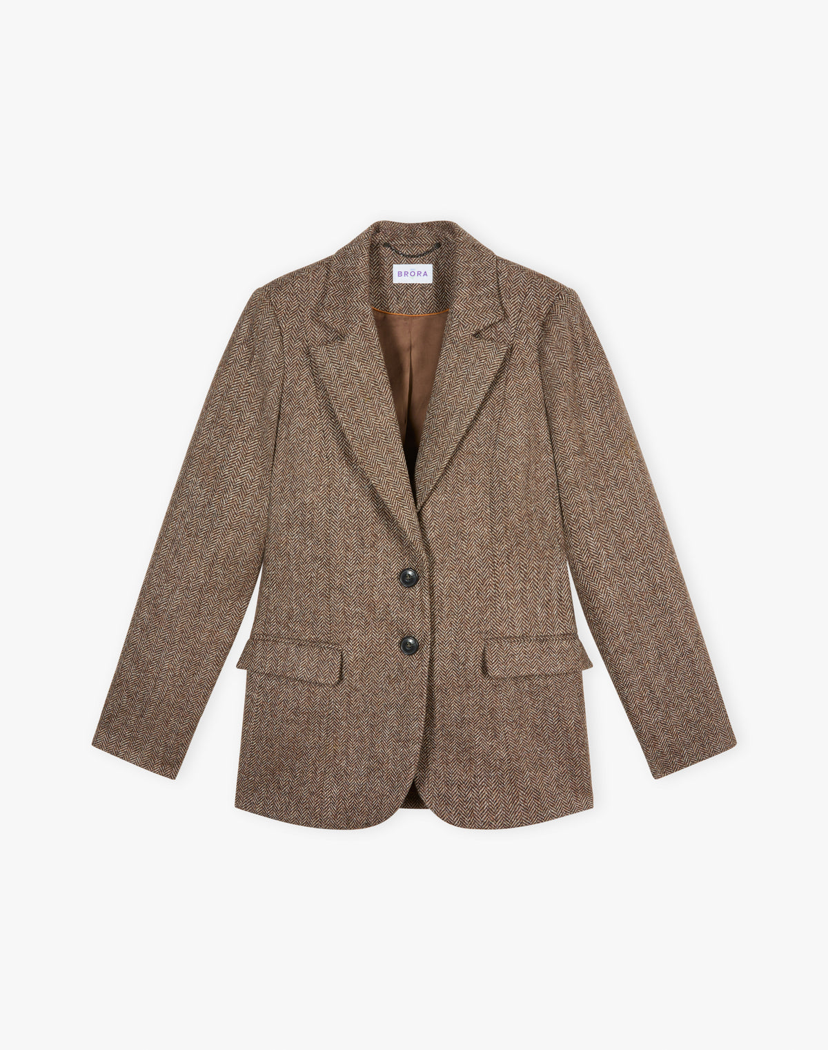 Herringbone Wool Blazer