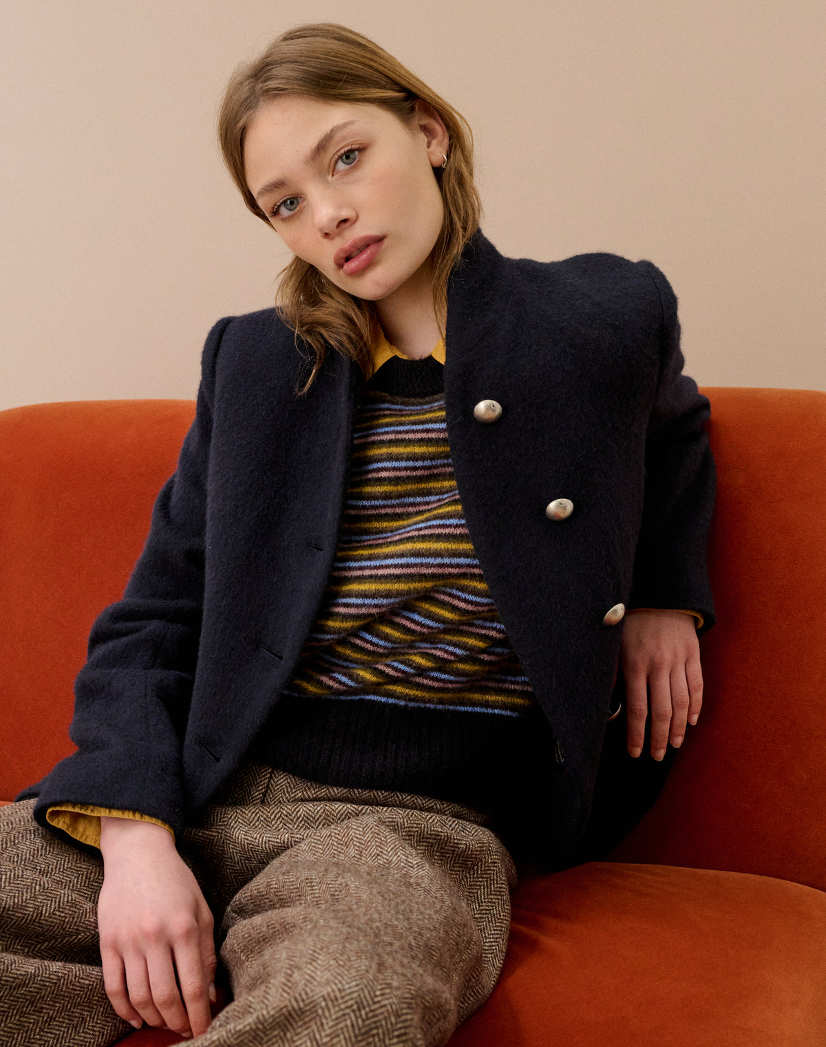 Merino Wool Military Jacket