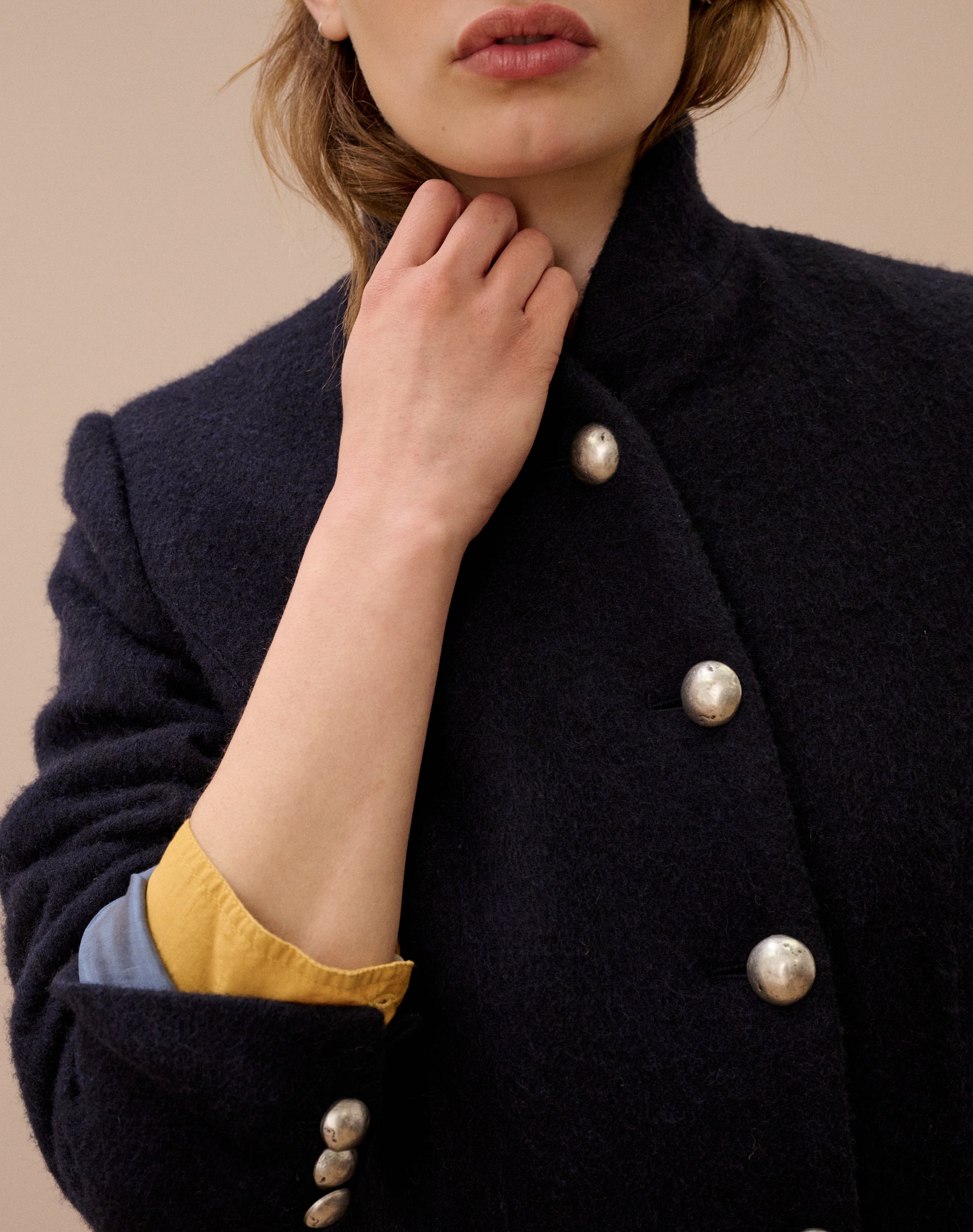 Merino Wool Military Jacket