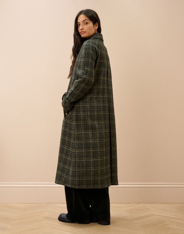 Harris Tweed Swing Coat