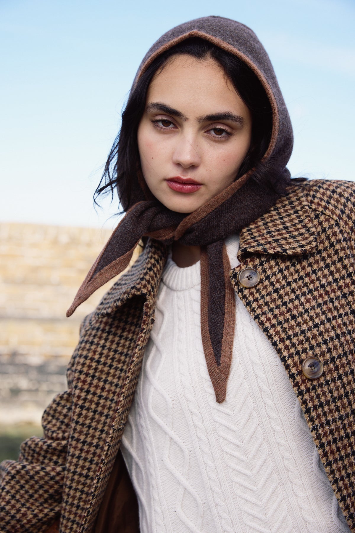 Harris Tweed Swing Coat