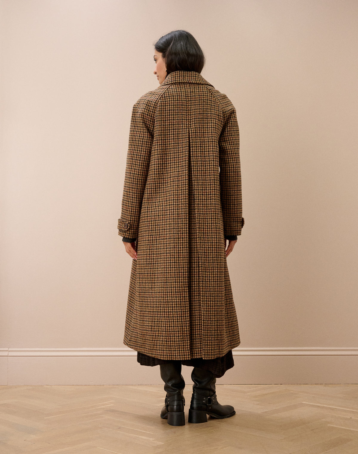 Harris Tweed Swing Coat