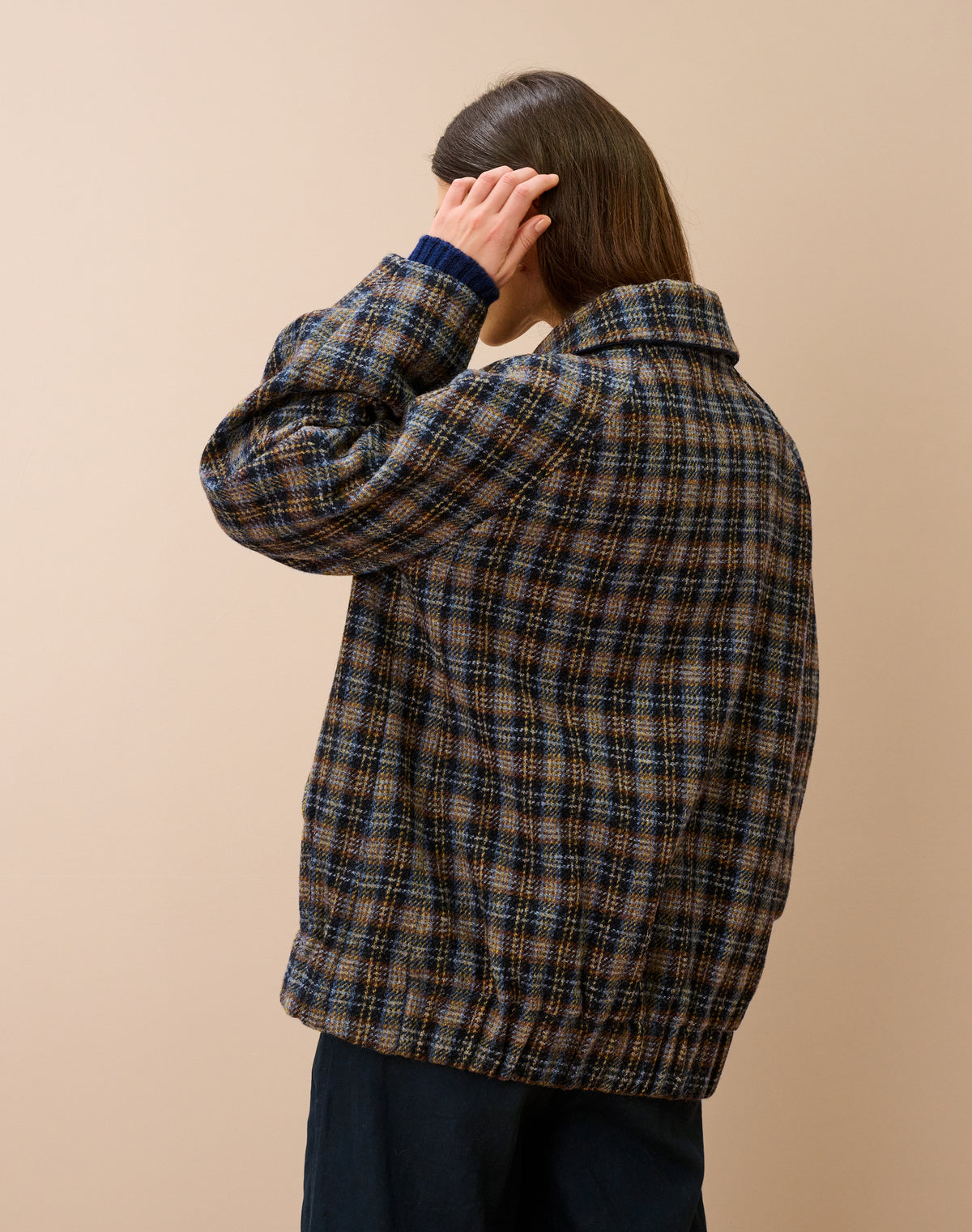 Harris Tweed Bomber Jacket