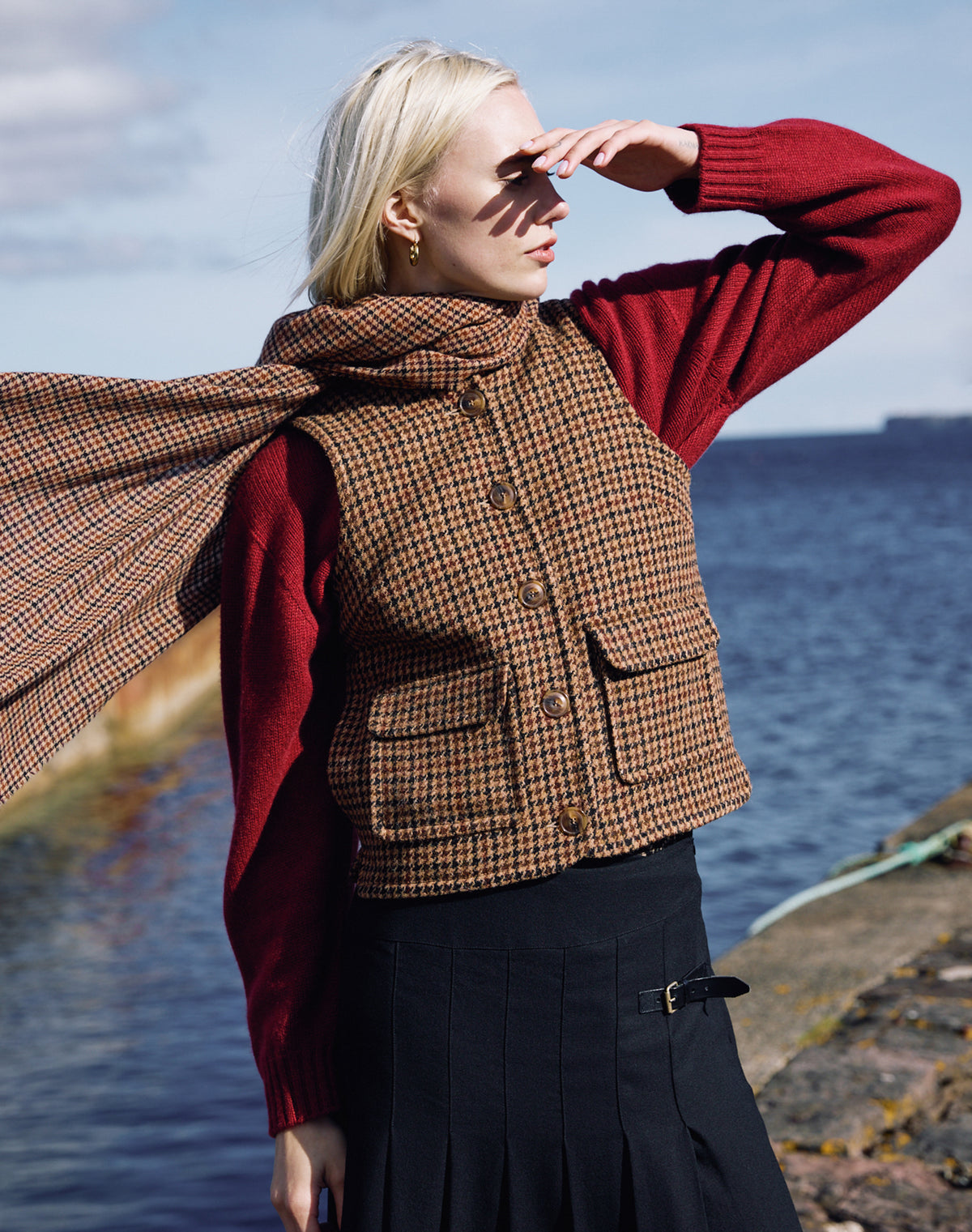 Harris Tweed Gilet