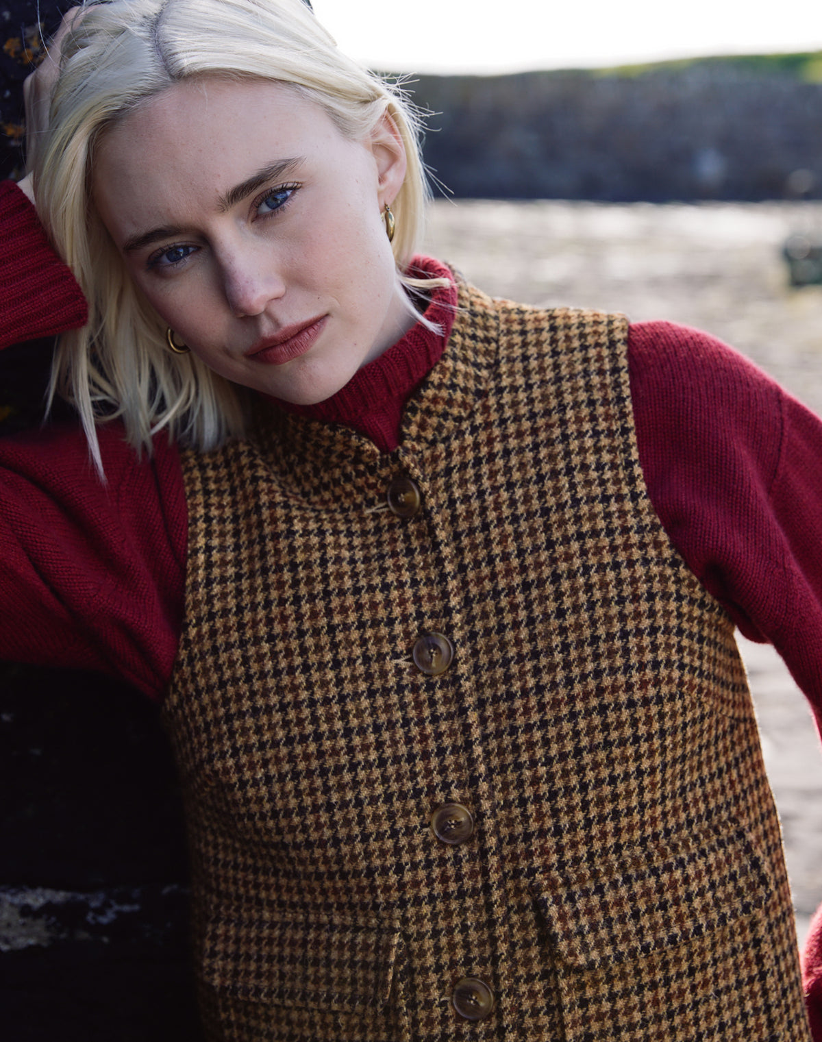 Harris Tweed Gilet
