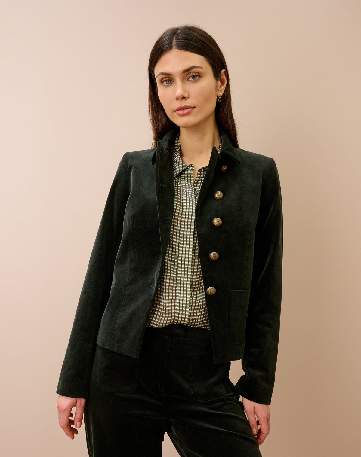 Cotton Velvet Jacket