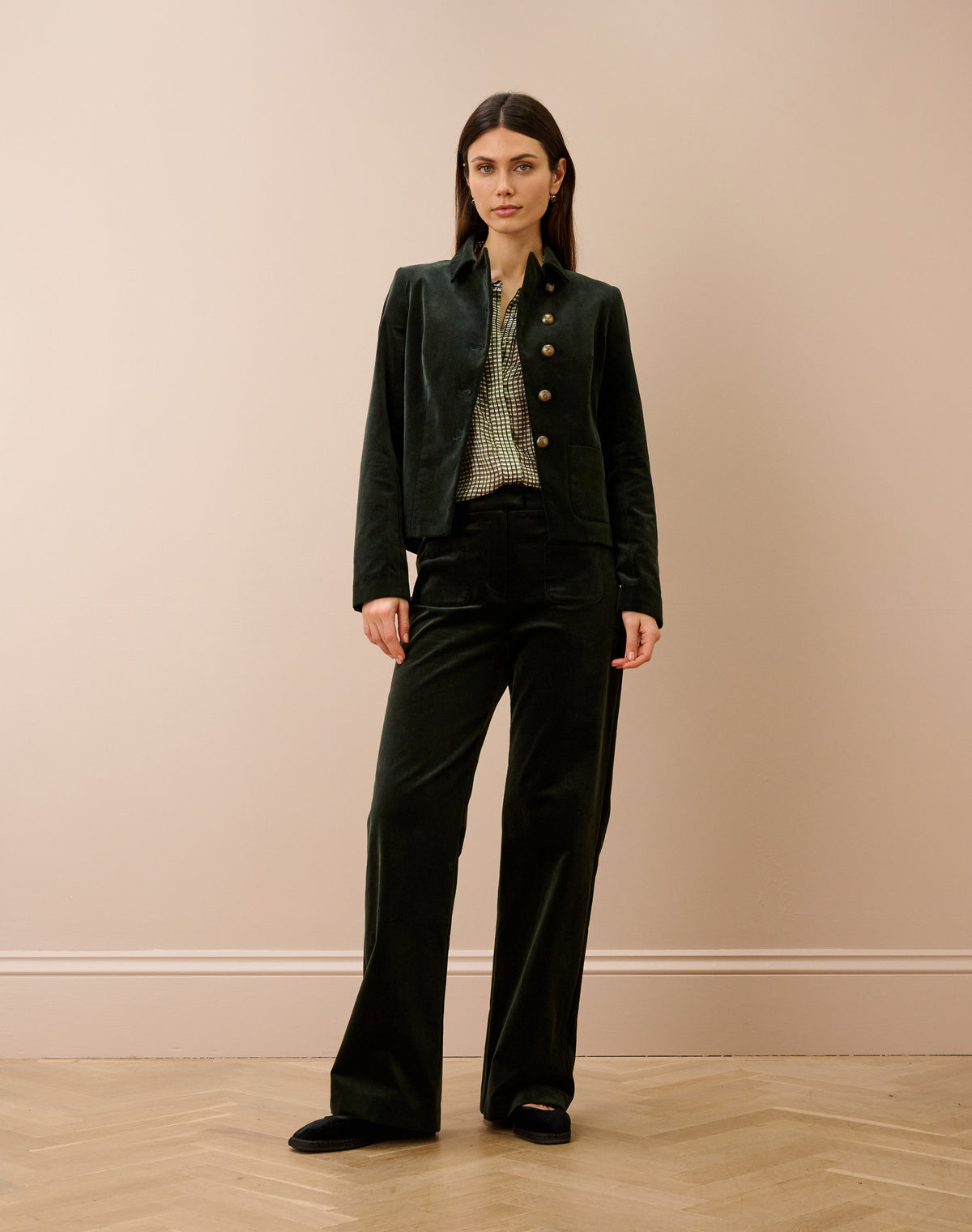 Cotton Velvet Jacket