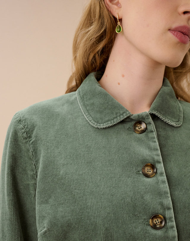 Laundered Organic Cord Utility Jacket