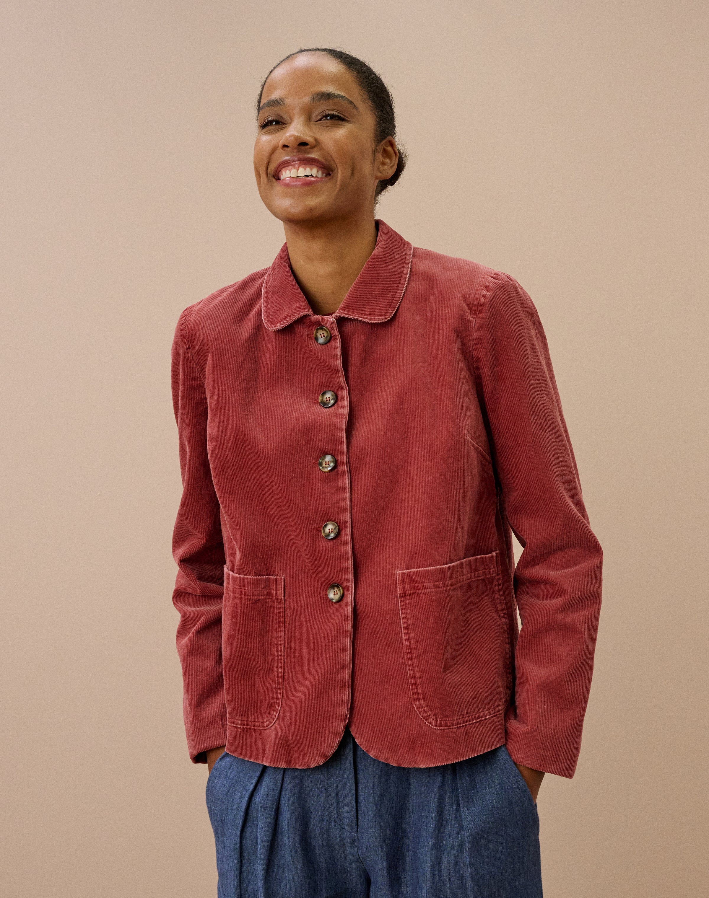 Laundered Organic Cord Utility Jacket