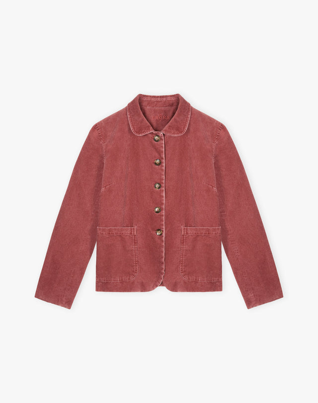 Laundered Organic Cord Utility Jacket
