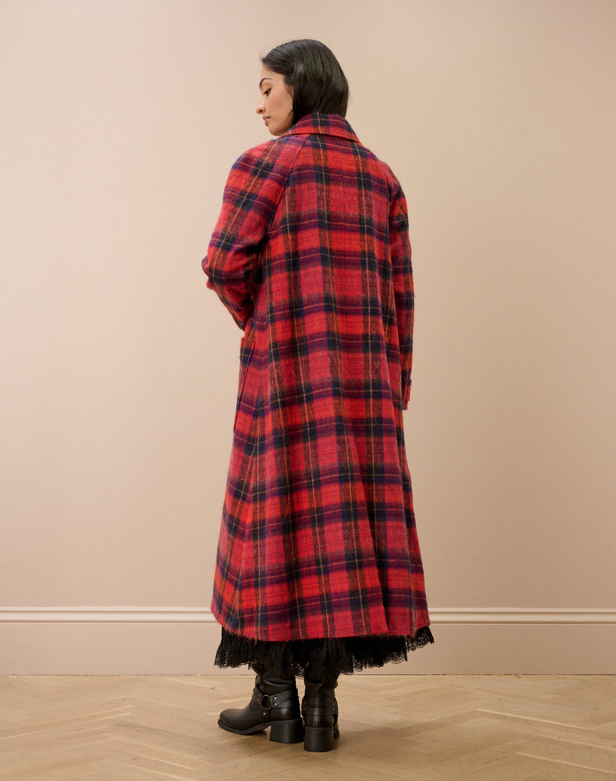 Scottish Mohair Wool Coat