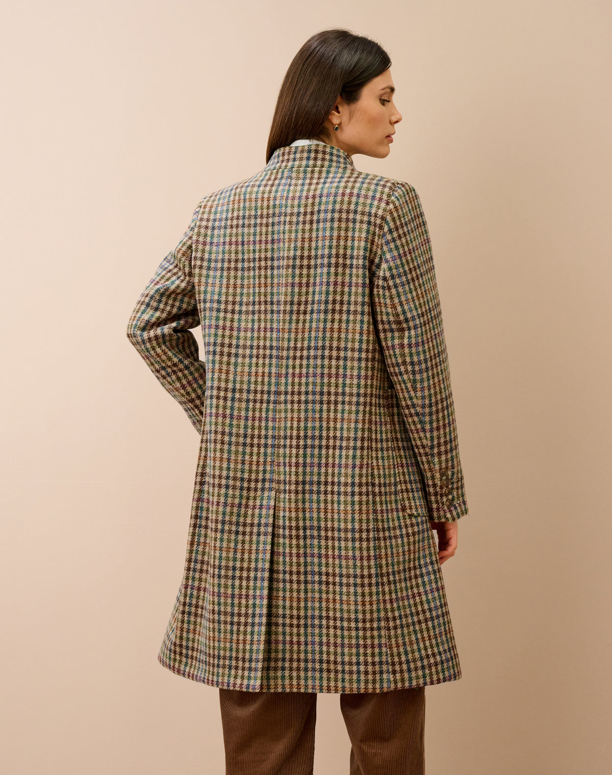 Harris Tweed Tailored Coat
