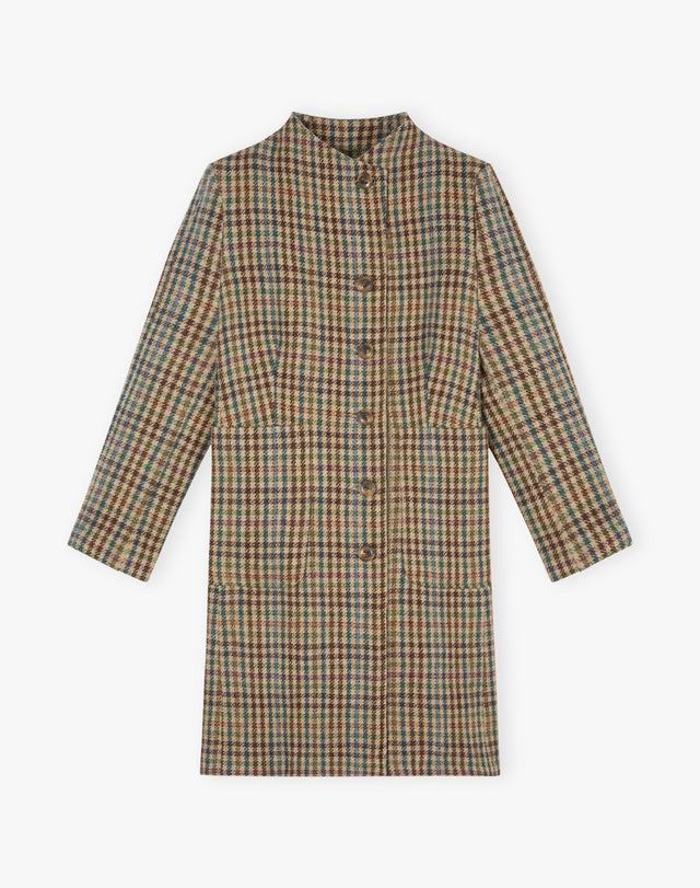 Harris Tweed Tailored Coat