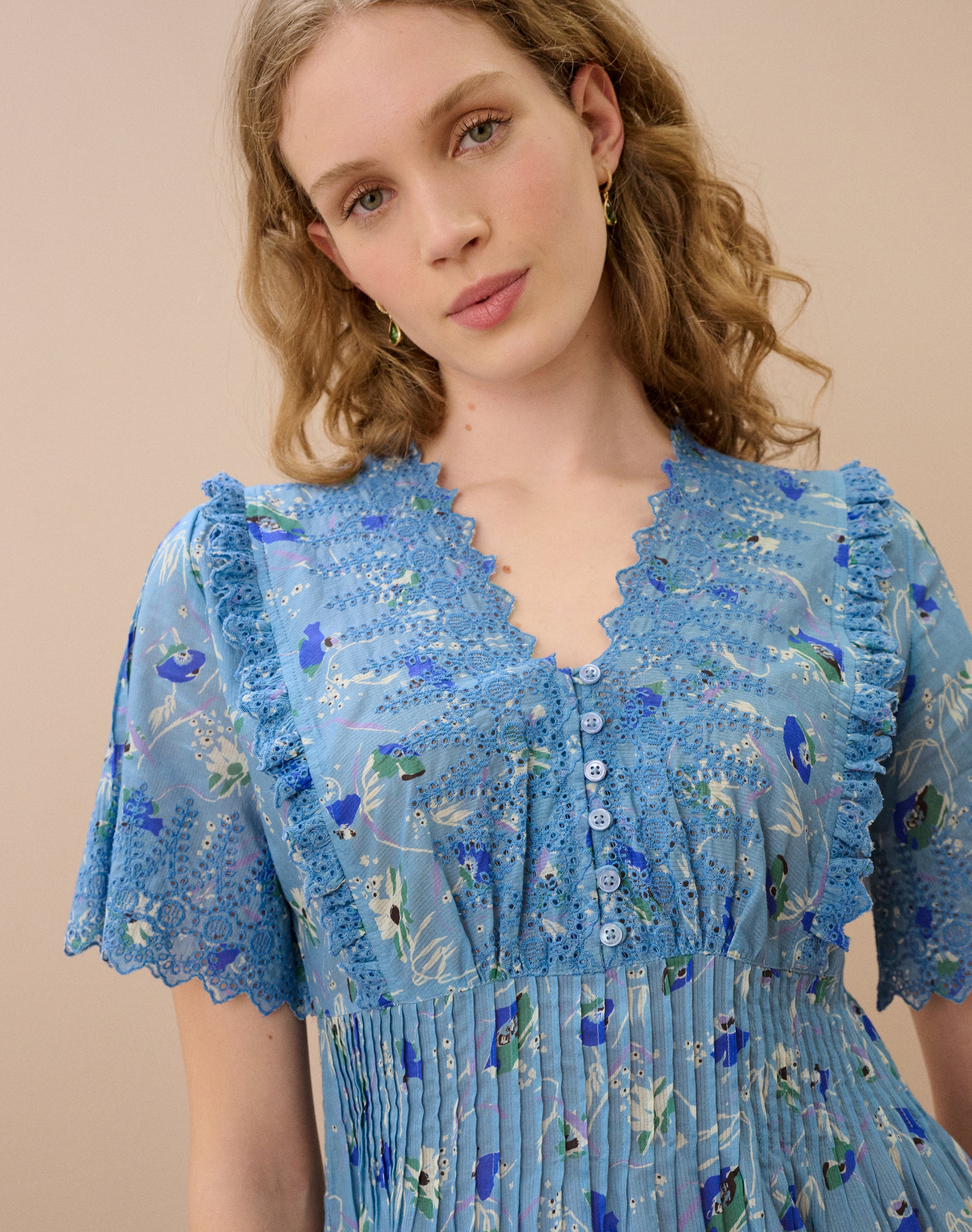 Cotton Floral Print Nighty