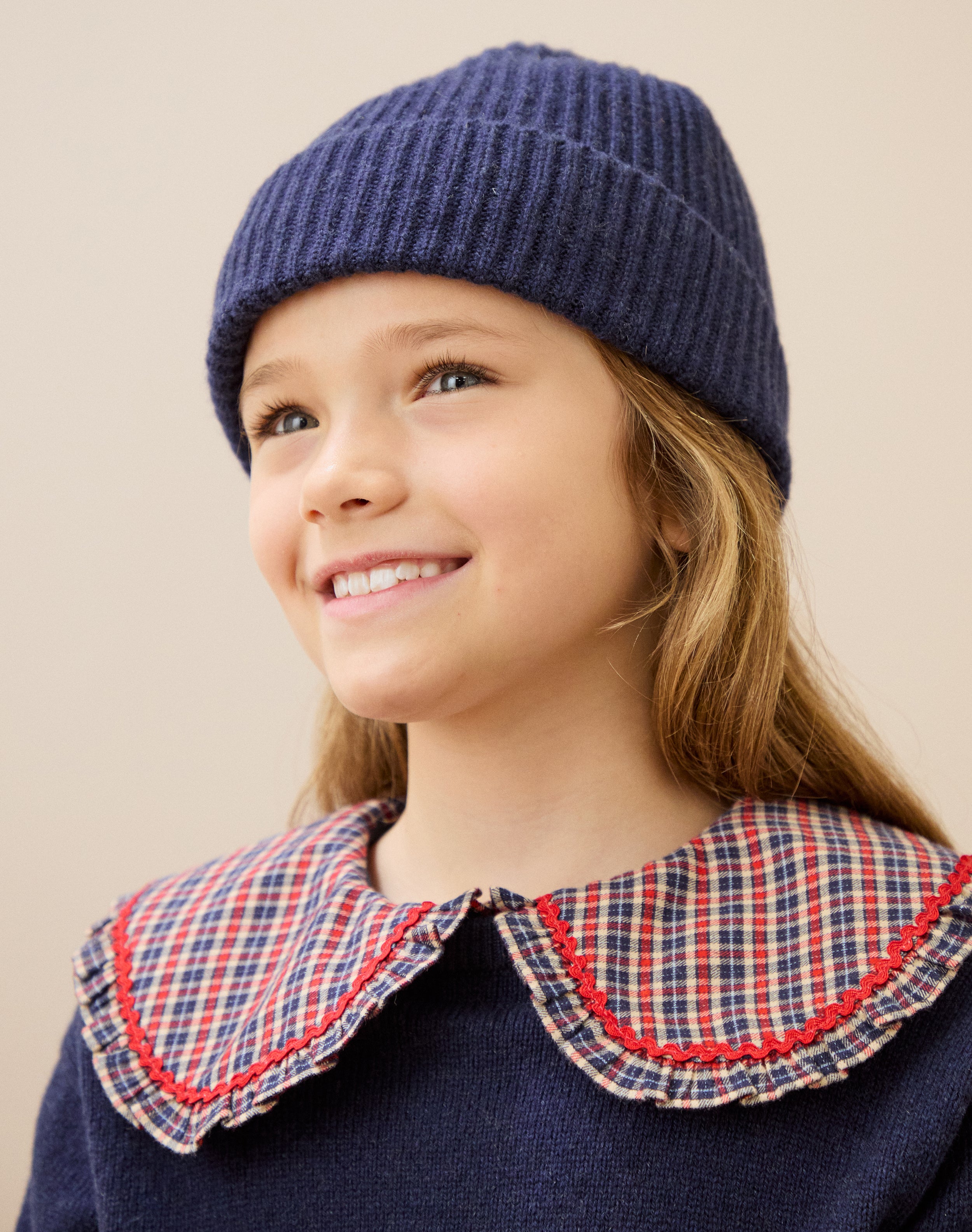 Cashmere Ribbed Hat