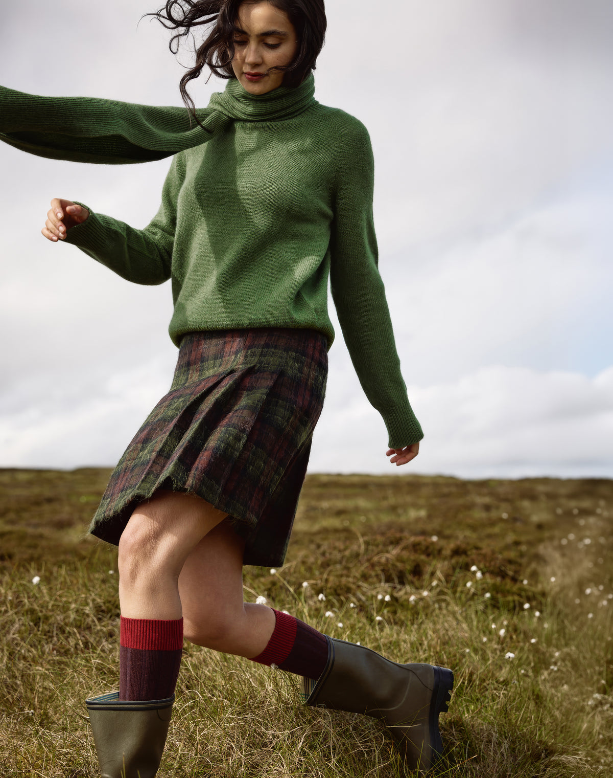 Scottish Mohair Wool Kilt