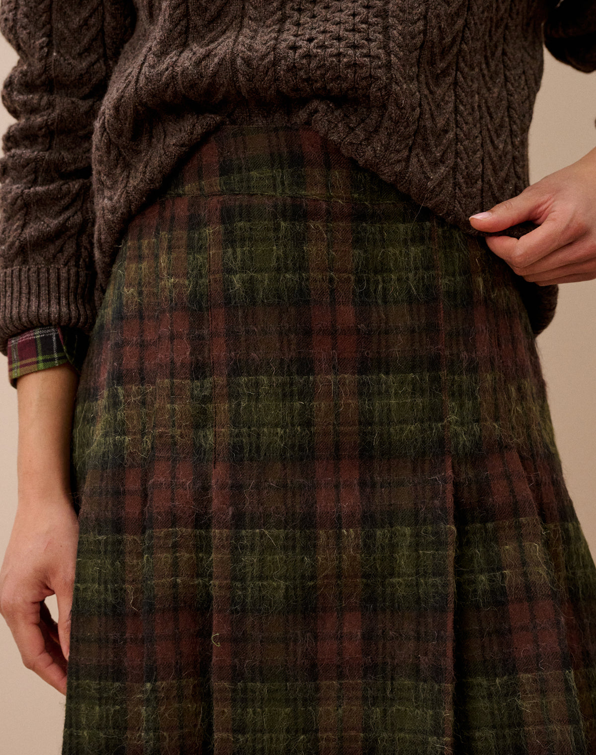 Scottish Mohair Wool Kilt