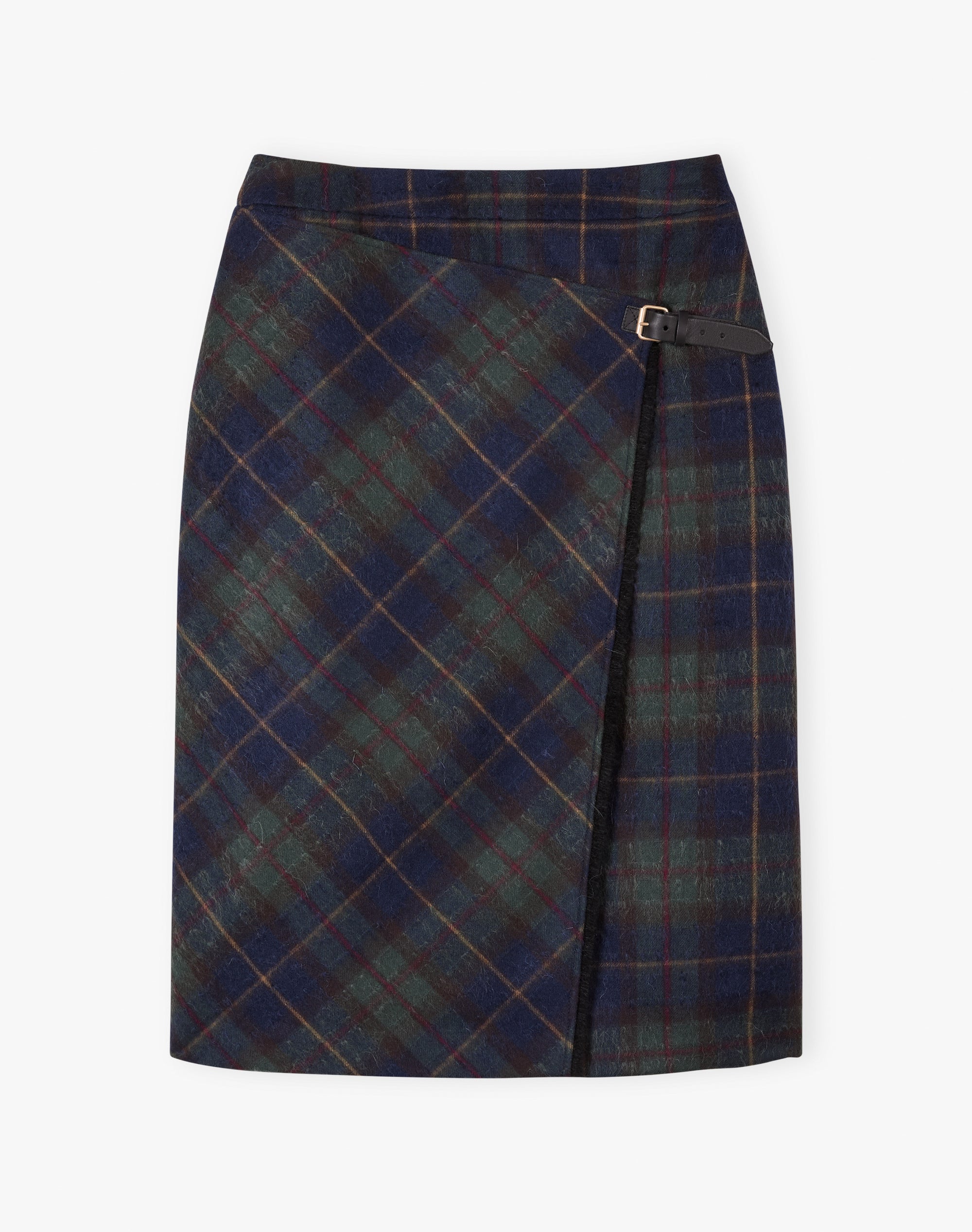 Scottish Mohair Wool Wrap Skirt